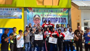 Tim Tenis Meja Beregu Putri Kabupaten Ciamis Raih Medali Perak di Porsenitas Cilacap 2024 Foto : Tim Tenis meja beregu Putri Raih Medali