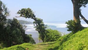Keindahan pantai karang nini dari atas Image of Keindahan pantai karang nini dari atas