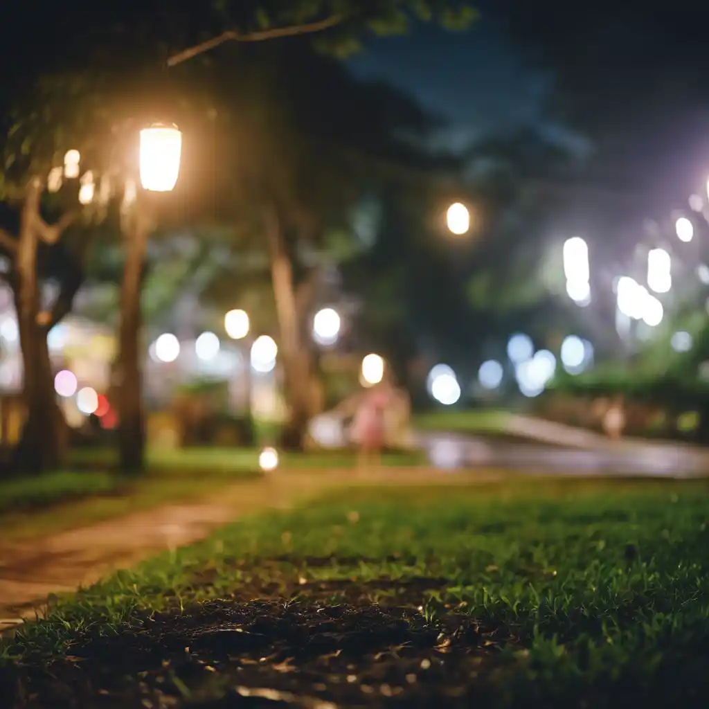 Image of Taman surawisesa malam hari 2