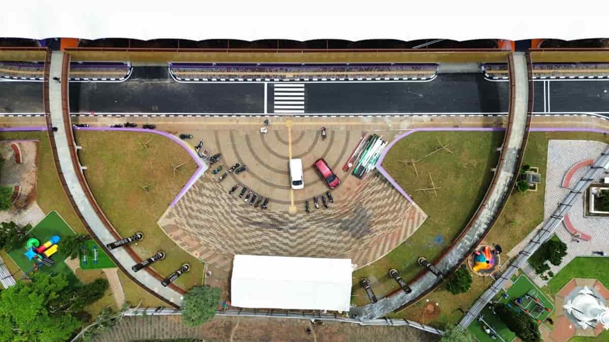 Image of gerai kuliner alun alun ciamis