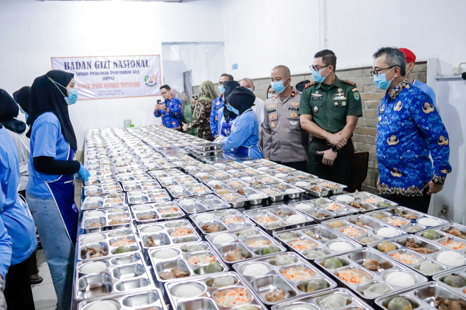 Makan Bergizi Gratis di Ciamis, Pemkab Perluas Jangkauan ke Sekolah (istimewa)
