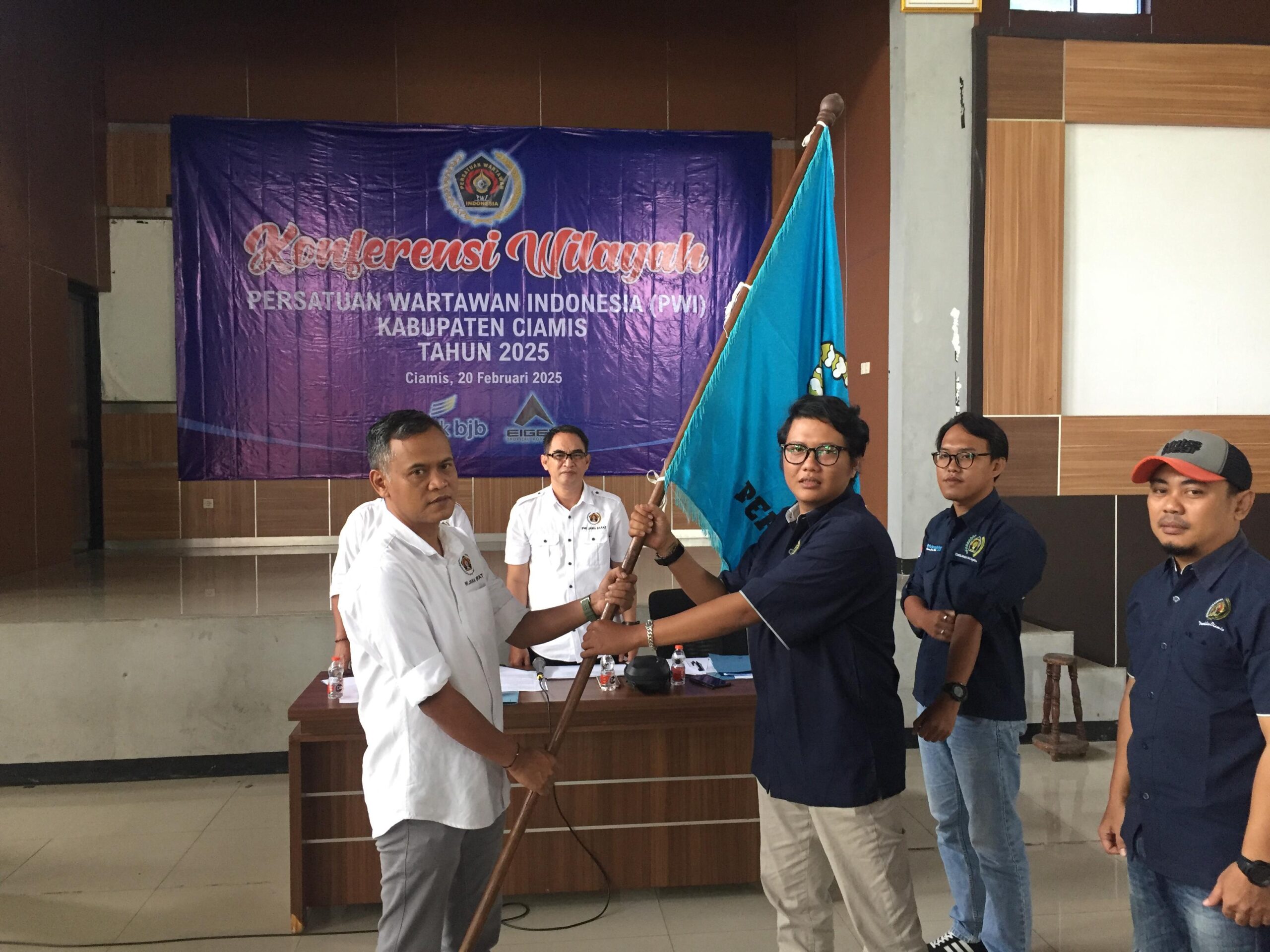 Anthika Asmara resmi menjadi Ketua PWI Ciamis 2025-2028