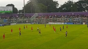 PSGC Ciamis saat bermain di Stadion Galuh