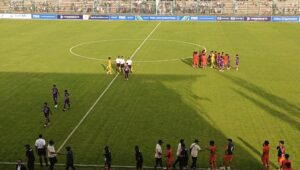 Duel sengit antara PSGC Ciamis dan Tornado FC di Stadion Galuh. Duel sengit antara PSGC Ciamis dan Tornado FC di Stadion Galuh.