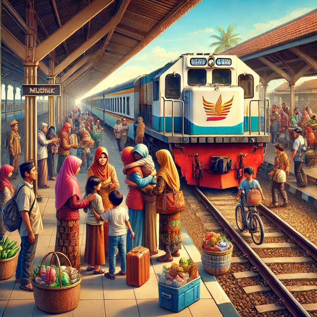 Mudik 2025: Cara Beli Tiket Kereta Online Lebaran dengan Mudah (foto:ilustrasi)