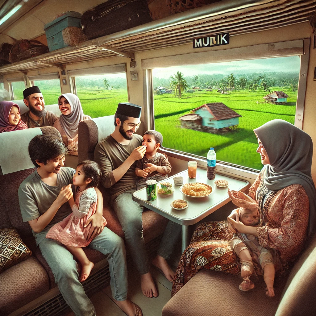 Mudik 2025 semakin dekat! Simak cara beli tiket kereta online Lebaran dengan mudah melalui KAI Access dan platform resmi lainnya (foto:ilustrasi)