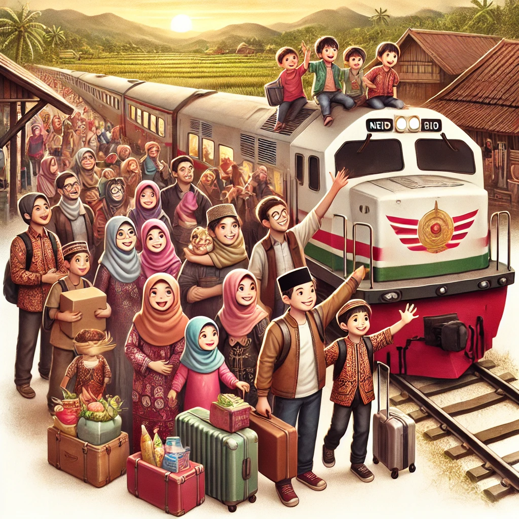Mudik 2025: Cara Beli Tiket Kereta Online Lebaran dengan Mudah (foto:ilustrasi) 