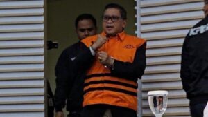 Hasto Kristiyanto ditahan KPK (foto:istimewa)
