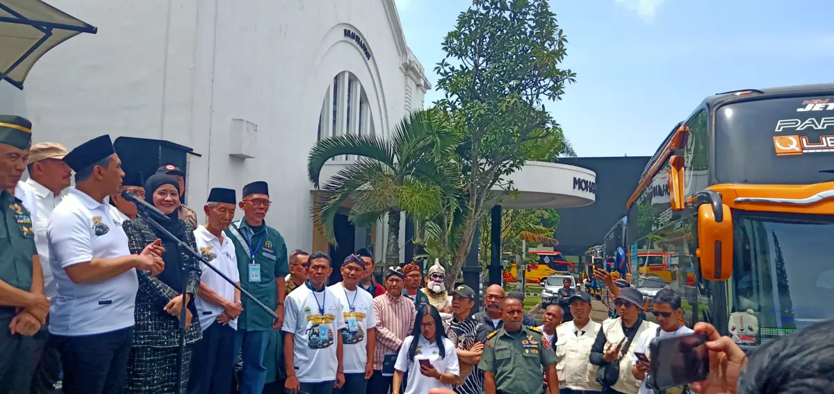 Image of Pemprov jawa tengah mengadakan pemudik gratis untuk 1200 perantau asal jawa tengah.