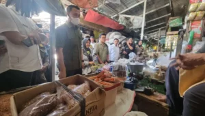 Image of Polres tasikmalaya dan dinas koperasi periksa ketersediaan pasokan jelang ramadhan