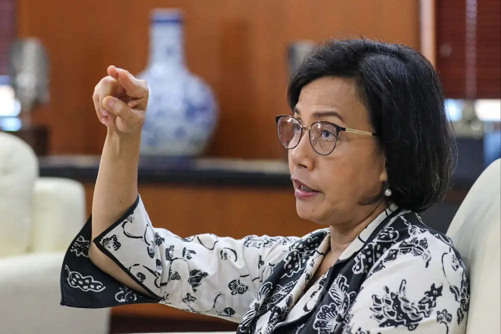 Image of Menkeu sri mulyani