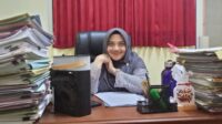 Kepala Bidang Rehabilitasi Sosial Dinsos Kota Banjar, Kokom Komala. (Foto: Abid)