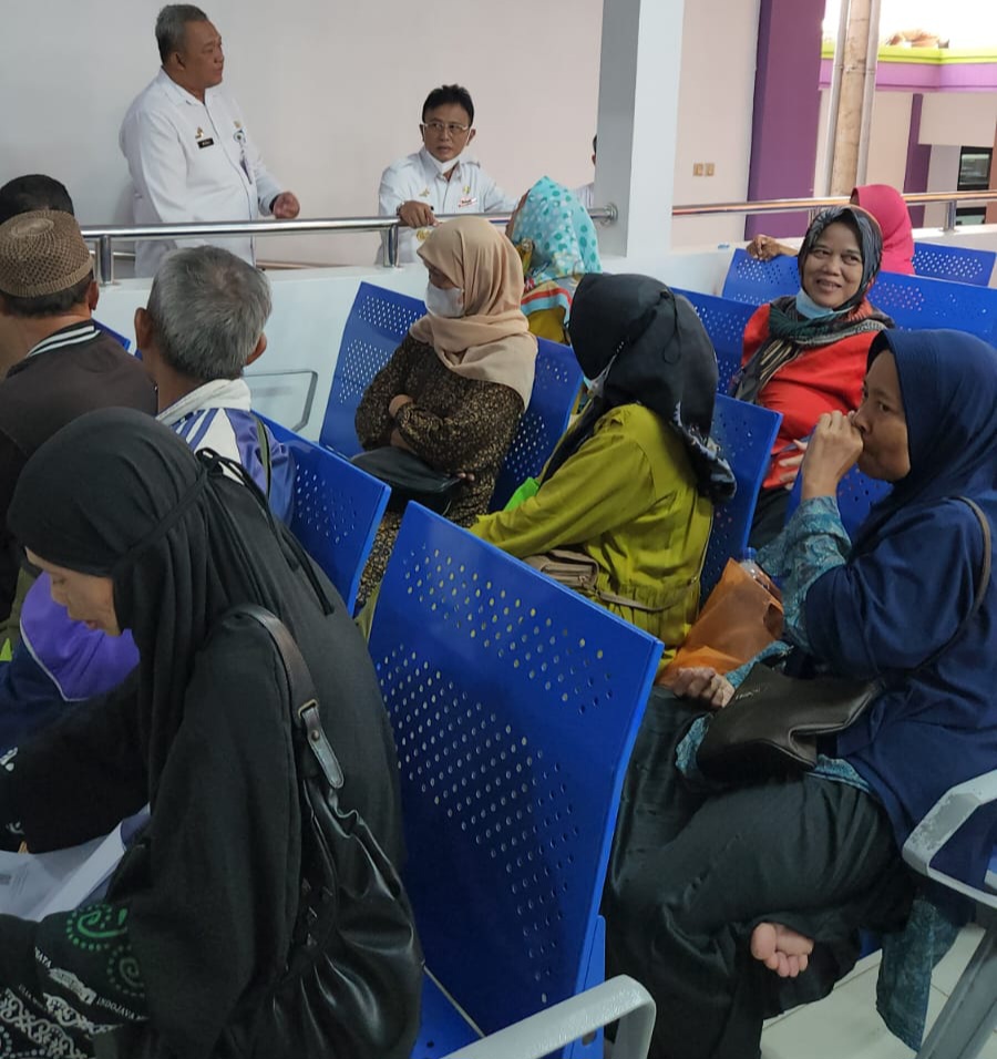 Foto : IST , Bupati Saat Sidak Dirsud ciamis