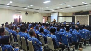 Sosialisasi jam malam untuk pelajar di Kabupaten Ciamis. (Foto: Ist)