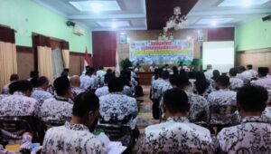 Pemilihan Ketua Baru PGRI Ciamis Dimulai Konferensi PGRI Ciamis tahun 2025 di Aula Wisma Guru pada Sabtu, 28 Juni 2025. (Foto: Ist)