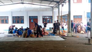 STIKes Muhammadiyah Ciamis Sembelih Tiga Sapi Kurban di Hari Ketiga Tasyrik. (Foto: Ist)