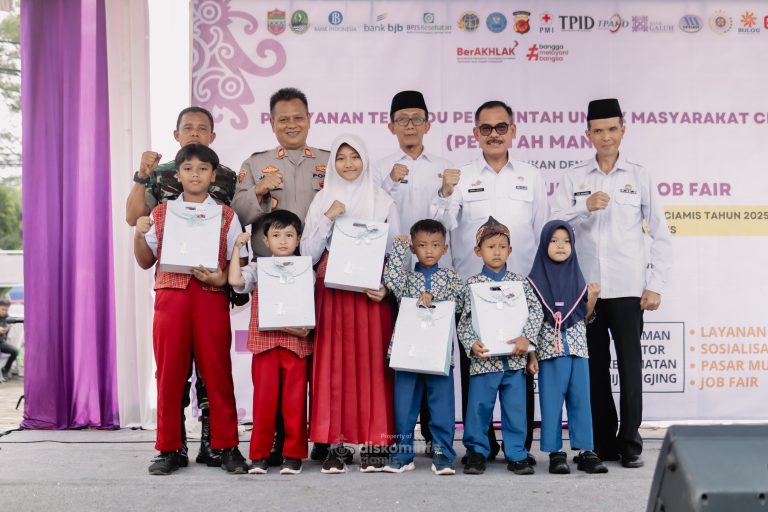 Pelayanan Terpadu “Pepatah Manis” Warnai Hari Jadi Ciamis ke-383. (Foto: Ist)