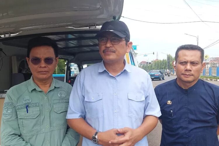 Kepala P3DW Kota Banjar, Benny Suranata (tengah). (Foto: Istimewa)