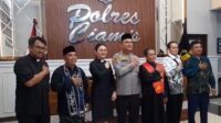 Image of Doa bersama polres ciamis