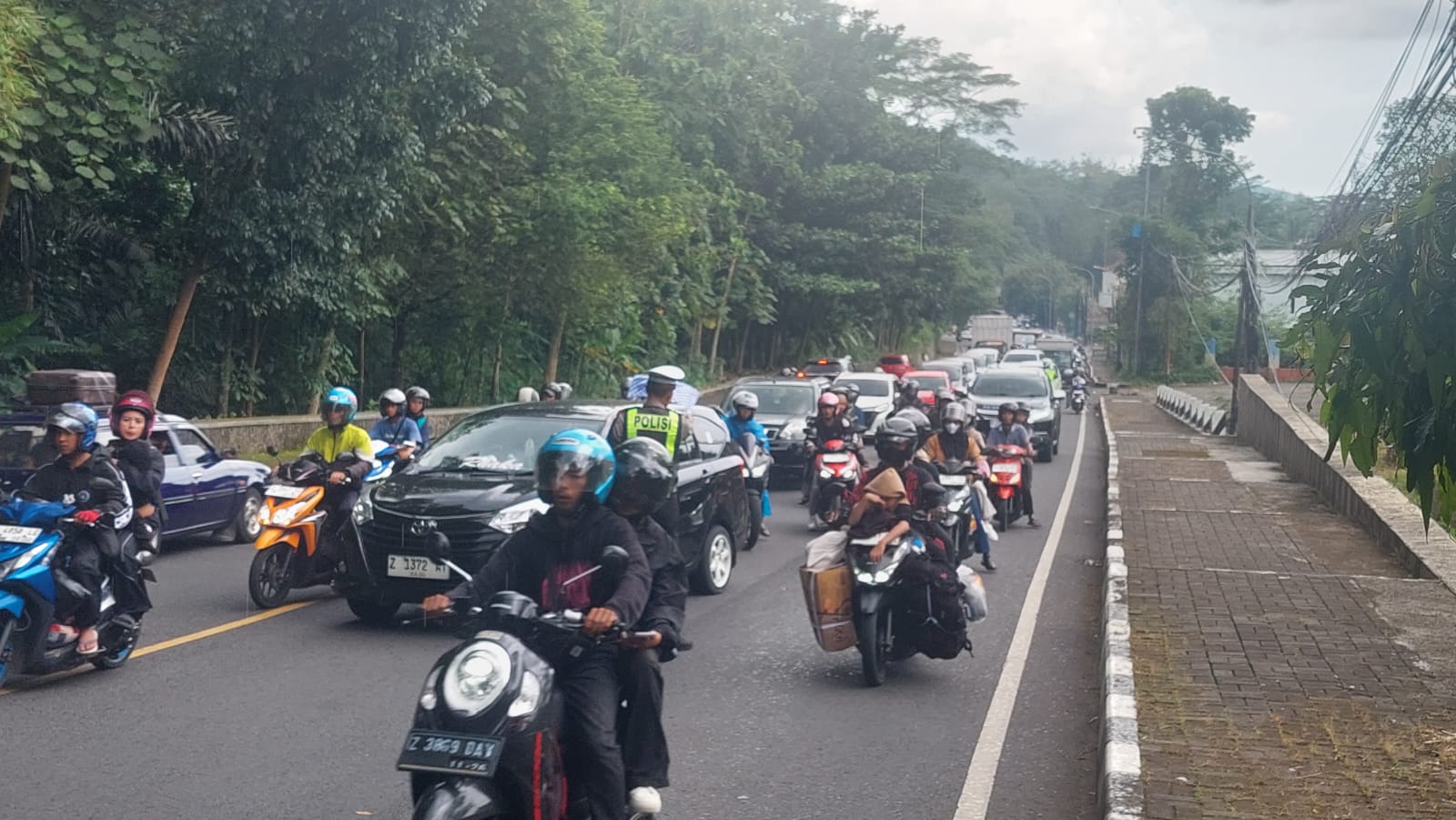 Image of Laporan arus balik 2026 kota banjar jadi titik temu kepadatan kendaraan di h+3 lebaran
