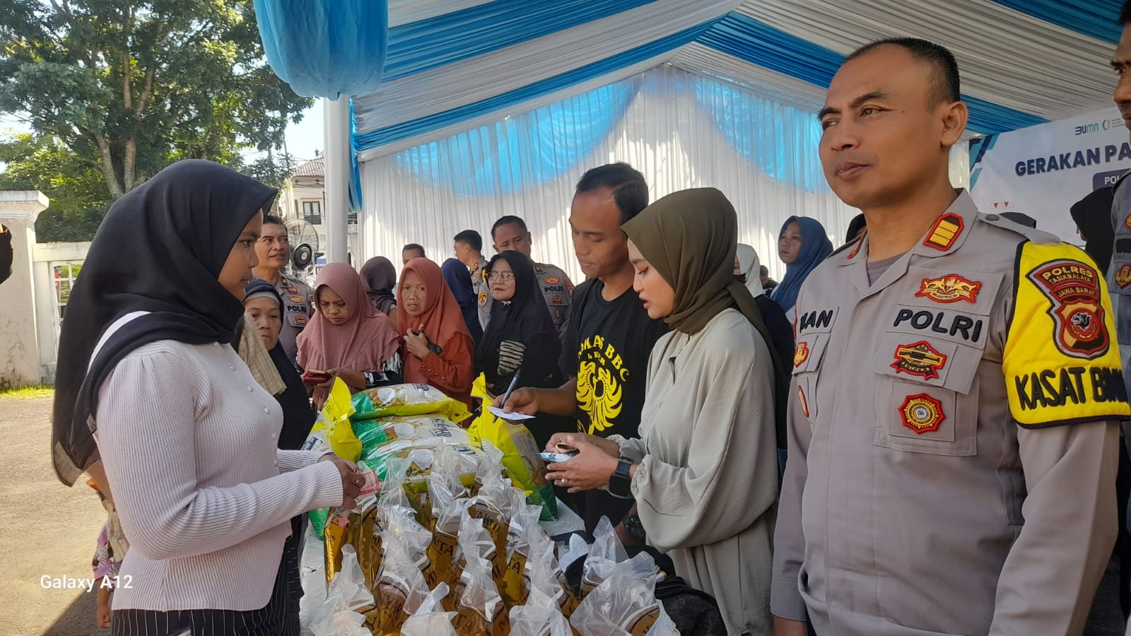 Image of Gerakan pangan murah polres tasikmalaya