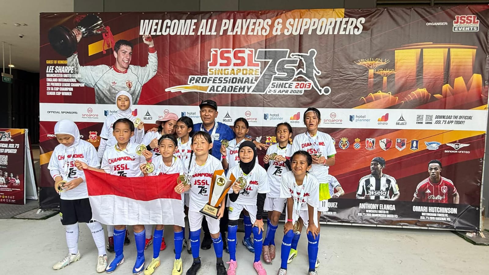 Image of Srikandi cilik kota banjar berjaya di asia nafisa akilah himawan bawa akademi persib putri u12 juara di jssl singapura