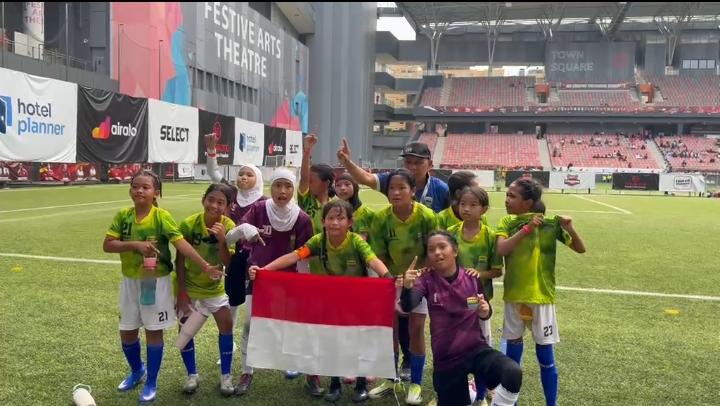 Image of Wakili akademi persib putri u 12, siswi asal banjar raih juara 1 di singapura2