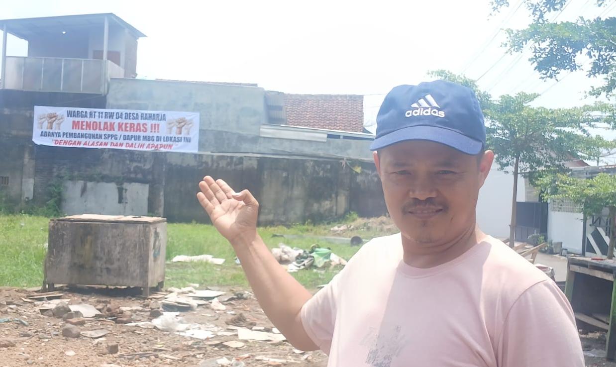 Image of Warga tolak lokasi dapur mbg di tengah permukiman, desak relokasi
