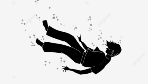 Image of Pngtree drowning boy silhouette png image 6542515