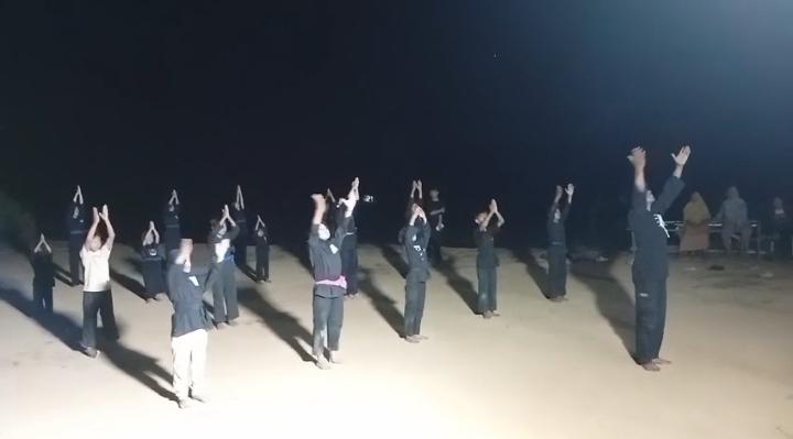 Image of Perguruan silat nurfatawa baitussubhan dan psht gelar latihan bersama di padepokan cigamping