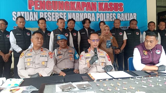Image of Polres banjar ungkap tujuh kasus narkotika sepanjang maret–mei 2026, sabu dan ganja disita