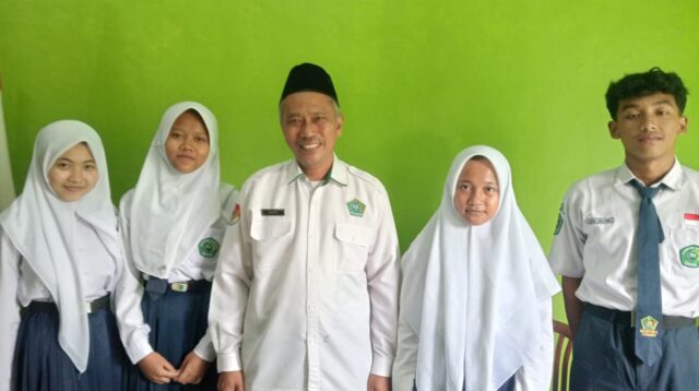 Image of Siswa mts n 7 ciamis torehkan prestasi