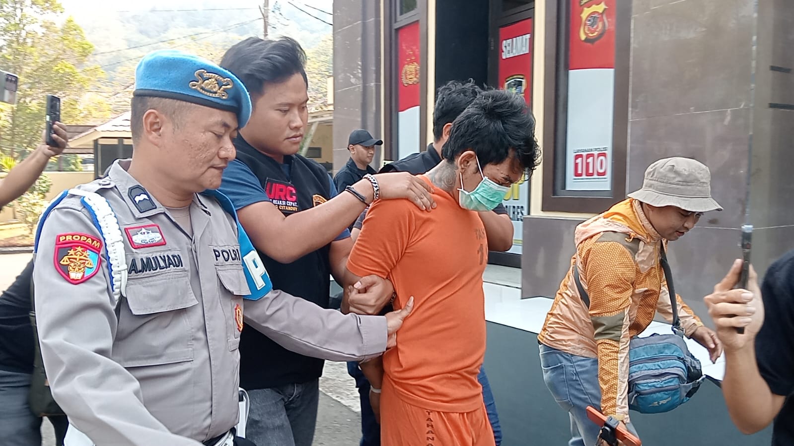 Image of Dendam karena uang parkir tak dibagi, pembunuh juru parkir di banjar ditangkap dalam 24 jam