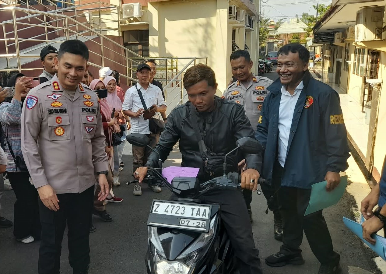 Image of Polres ciamis ungkap tipu gelap (1)